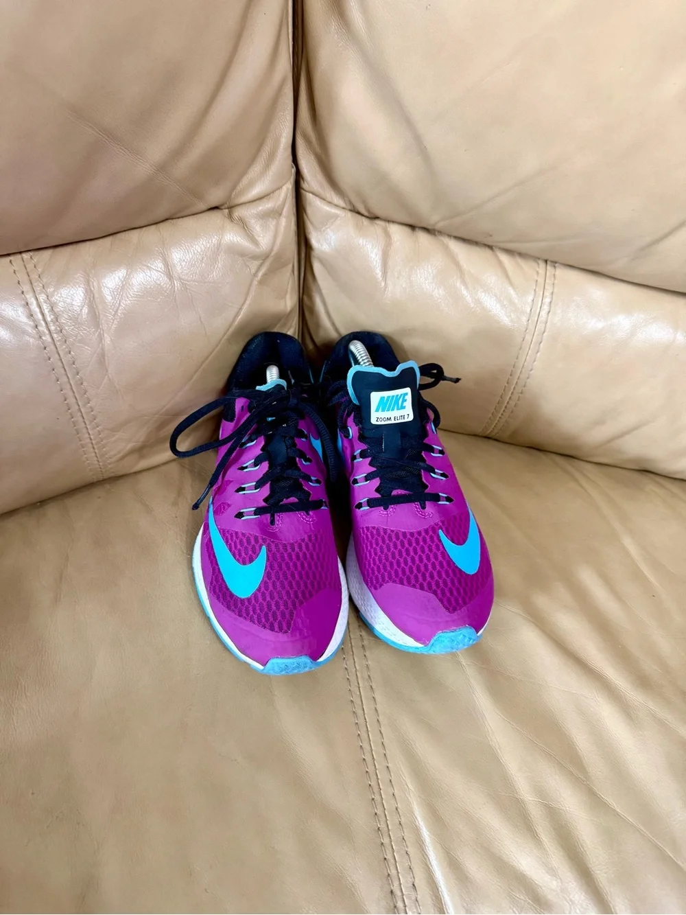 Nike Air Zoom Elite 7 Fuchsia Clearwater Running Shoes Women’s 6